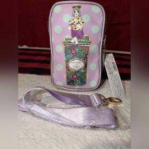 Verrier Coffee Print Crossbody